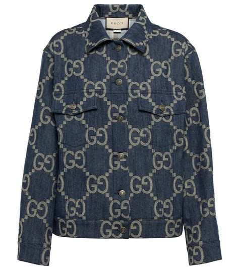 gucci denim jacket with pearls|Gucci denim jacket sale.